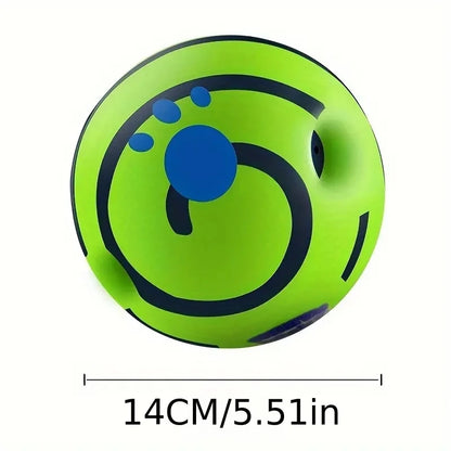 Interactive Giggle Ball for Dogs - IQ Training Toy for Mental Stimulation and Engaging Play