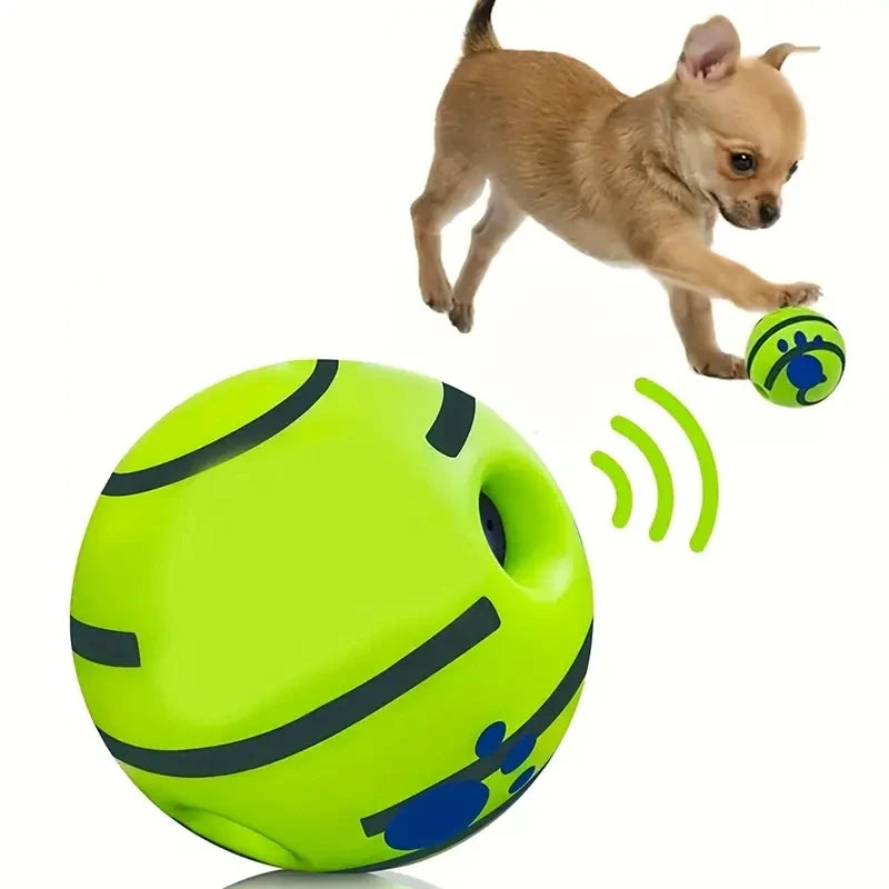 Interactive Giggle Ball for Dogs - IQ Training Toy for Mental Stimulation and Engaging Play