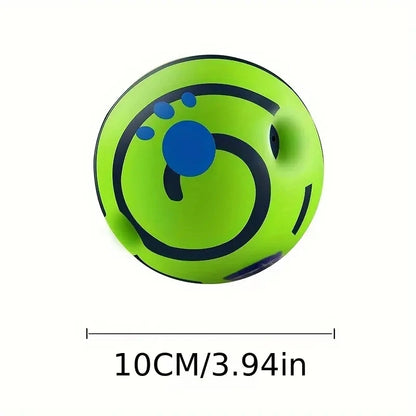 Interactive Giggle Ball for Dogs - IQ Training Toy for Mental Stimulation and Engaging Play